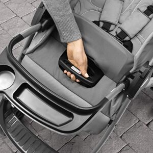 Chicco Mini Bravo Plus Travel System - Slate | Grey