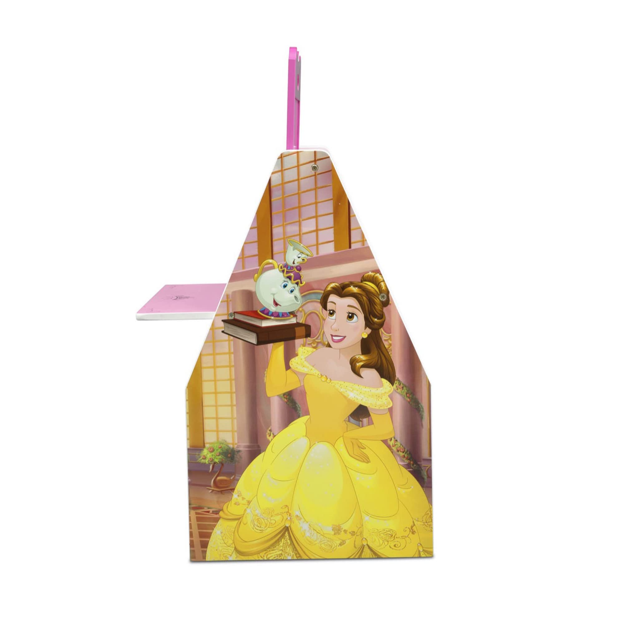 Delta Children Kids Easel and Play Station – Ideal for Arts & Crafts, Homeschooling and More- Greenguard Gold Certified, Disney Princess