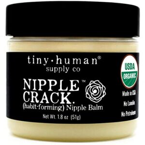 organic nipple cream, nipple crack lanolin free nipple butter, balm for breastfeeding mother, no need to wash off, safe for baby and mama