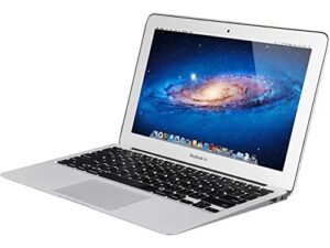 apple macbook air 11' mc968ll/a (2gb ram, 64gb hd, macos 10.13) - 1 pack (renewed)