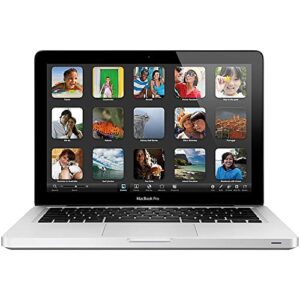 apple macbook pro 13 inches mc700ll/a (4gb ram, 320gb hd, macos 10.13) - 1 pack (renewed)