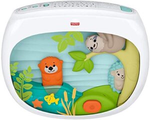 fisher-price baby sound machine settle & sleep projection soother with sensor and customizable music & light projection