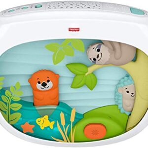 Fisher-Price Baby Sound Machine Settle & Sleep Projection Soother With Sensor And Customizable Music & Light Projection