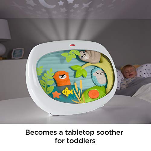 Fisher-Price Baby Sound Machine Settle & Sleep Projection Soother With Sensor And Customizable Music & Light Projection