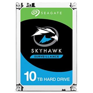 seagate skyhawk 8tb surveillance hard sata 6gb/s 256mb cache 3.5-inch internal drive-frustration free packaging (st8000vx0022)