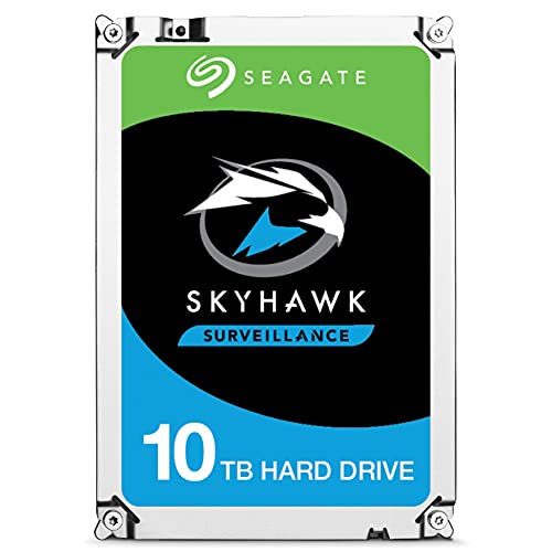 Seagate Skyhawk 8TB Surveillance Hard SATA 6Gb/s 256MB Cache 3.5-Inch Internal Drive-Frustration Free Packaging (ST8000VX0022)