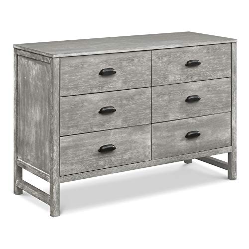 DaVinci Fairway 6-Drawer Double Dresser in Cottage Grey