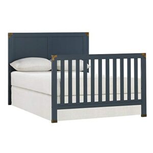 Baby Relax Miles 5-in-1 Convertible Crib, Graphite Blue