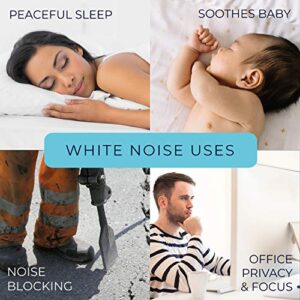 Yogasleep Dohm (White/Gray) The Original White Noise Machine, Relaxing Natural Sound from a Real Fan, Sleep Aid & Noise Cancelling For Adults & Baby, Office Privacy & Meditation, Baby Registry