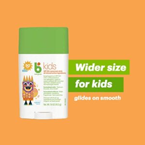 Babyganics SPF 50 Travel Size Kids Sunscreen Stick UVA UVB Protection | Water & Sweat Resistant |Non Allergenic, 1.6oz (Pack of 2)