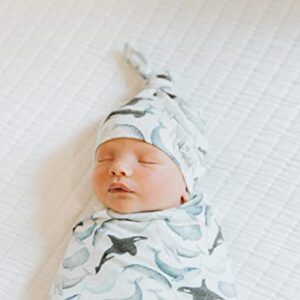 Copper Pearl Large Premium Knit Baby Swaddle Receiving Blanket Kai