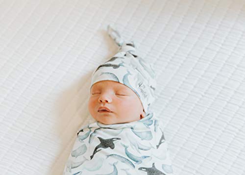 Copper Pearl Large Premium Knit Baby Swaddle Receiving Blanket Kai