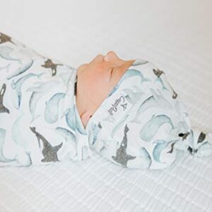 Copper Pearl Large Premium Knit Baby Swaddle Receiving Blanket Kai