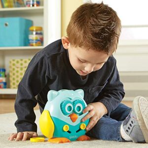 Learning Resources Hoot the Fine Motor Owl - 6 Pieces, Ages 18+ Months Toddler Learning Toys, Fine Motor and Sensory Toys for Toddlers, Educational Toys for Toddlers