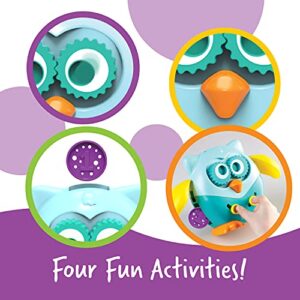 Learning Resources Hoot the Fine Motor Owl - 6 Pieces, Ages 18+ Months Toddler Learning Toys, Fine Motor and Sensory Toys for Toddlers, Educational Toys for Toddlers