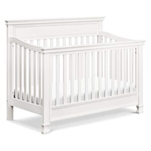 namesake foothill 4-in-1 convertible crib in warm white, greenguard gold certified