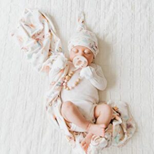 Copper Pearl Large Premium Knit Baby Swaddle Receiving Blanket Enchanted