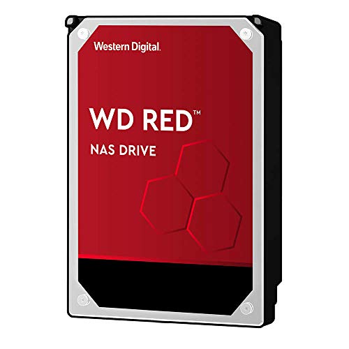 Western Digital 2TB WD Red NAS Internal Hard Drive HDD - 5400 RPM, SATA 6 Gb/s, SMR, 256MB Cache, 3.5" - WD20EFAX