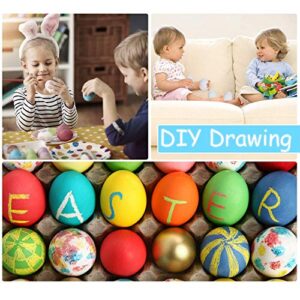 Matching Eggs - Toddler Toys - Color Shapes Matching Egg Set - Educational Color, Shapes and Sorting Recognition Skills - Sorting Puzzle for Kid Baby Toddler Boy Girl, Easter Basket Gift (12 Eggs)