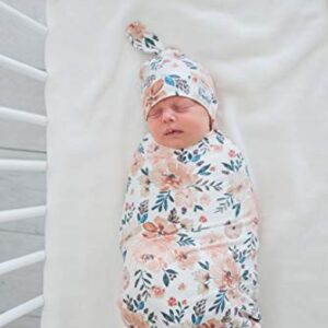 Copper Pearl Large Premium Knit Baby Swaddle Receiving Blanket Autumn