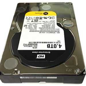 Western Digital RE WD4000FYYZ 4TB 7200 RPM 64MB Cache SATA 6.0Gb/s 3.5in Enterprise Internal Hard Drive - OEM w/3 Year Warranty (Renewed)