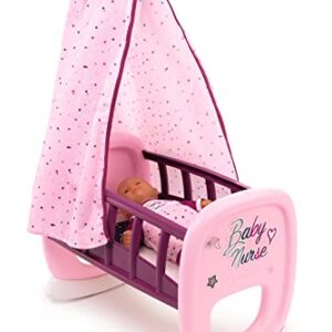 Smoby - Baby Nurse Cradle, Pink