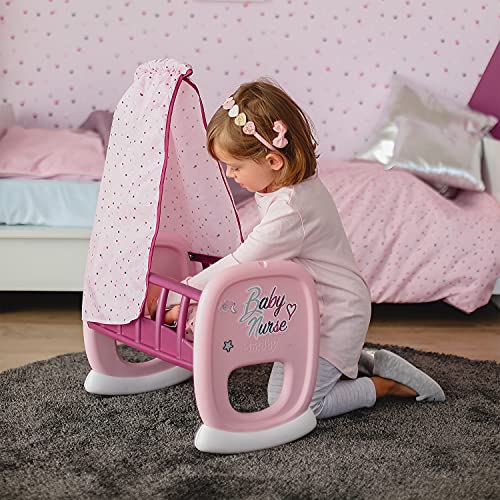 Smoby - Baby Nurse Cradle, Pink