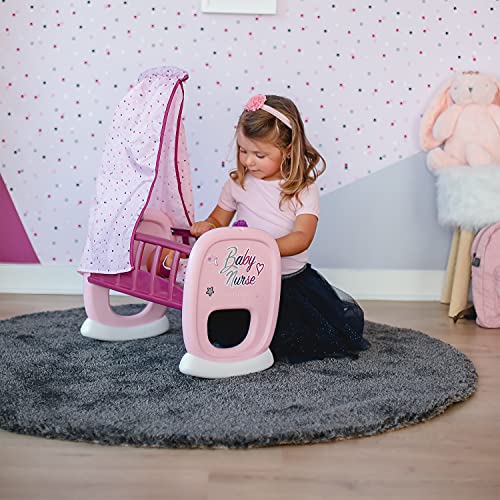 Smoby - Baby Nurse Cradle, Pink