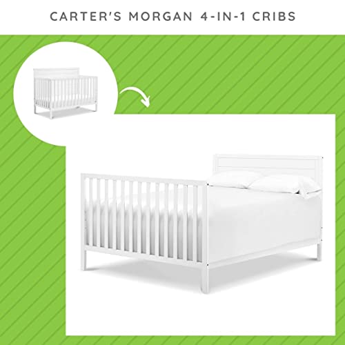 Full-Size Conversion Kit Bed Rails for Davinci Carter's Cribs - (White)