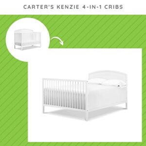 Full-Size Conversion Kit Bed Rails for Davinci Carter's Cribs - (White)