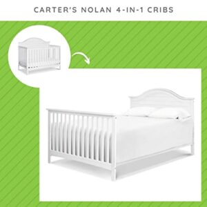 Full-Size Conversion Kit Bed Rails for Davinci Carter's Cribs - (White)