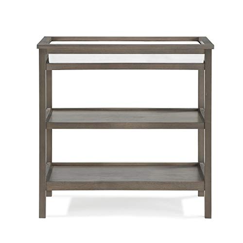 Baby Relax Mydland Open Changer, Nursery Furniture, Coastal Gray