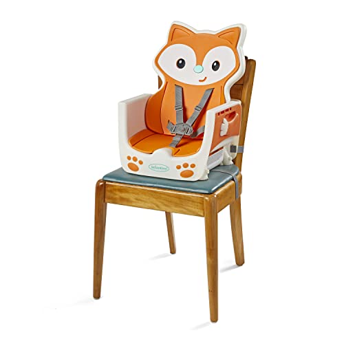 Infantino Grow-with-Me 4-in-1 Convertible High Chair, Fox-Theme, Space-Saving Design, Booster and Toddler Chair, for Infants & Toddlers 3M-36M