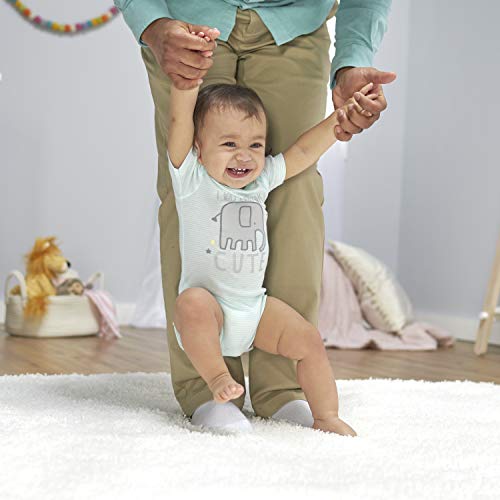 Gerber Unisex Baby 5-Pack Short Sleeve Variety Onesies Bodysuits Elephant Dream 0-3 Months