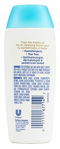 Baby Dove Tip to Toe Wash, Rich Moisture, Travel Size, 1.8 Ounce (Pack of 4)