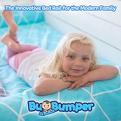 Extra Long Bed Rail Bumper for Toddler | Soft Foam Bed Bumper for Kids | Baby Bed Guard | Child Bed Safety Side Rail | Designed to fit Twin, Full, Queen & King Size Beds