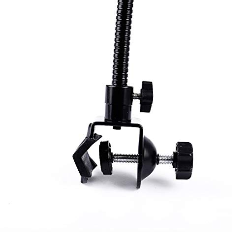 TRUMAGINE 20" Ajustable Jaws Flex Clamp Mount Clip Gooseneck Extension for Gopro Cameras Studio Stand Lighting Accessories