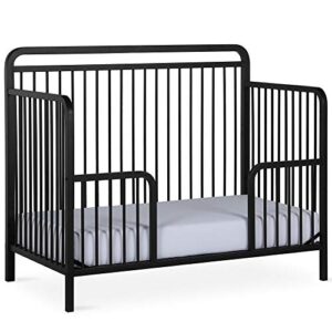 Baby Relax Juniper Metal Toddler Guardrail, Matte Black