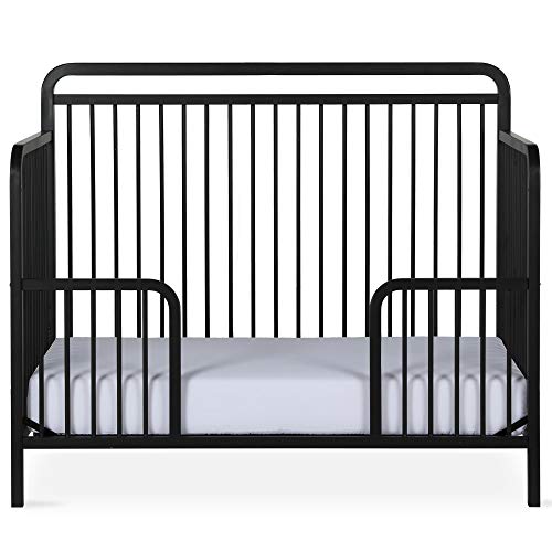 Baby Relax Juniper Metal Toddler Guardrail, Matte Black