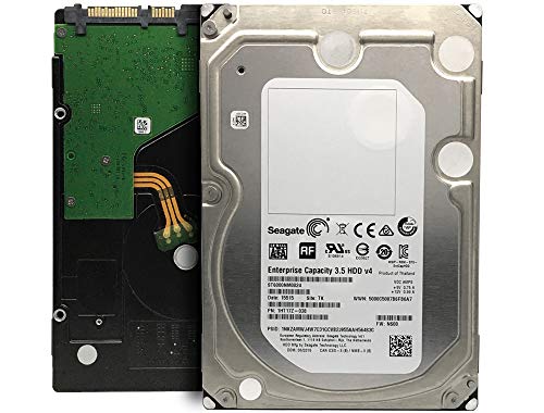 Seagate 6 TB Enterprise Capacity HDD SATA 6Gb/s 128MB Cache 3.5 inches Internal Bare Drive (ST6000NM00) (Renewed)