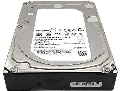 Seagate 6 TB Enterprise Capacity HDD SATA 6Gb/s 128MB Cache 3.5 inches Internal Bare Drive (ST6000NM00) (Renewed)