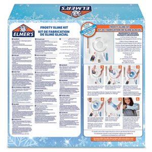 Elmer’s Glue Frosty Slime Kit | with Clear PVA Glue, Glitter Glue Pens & Magical Liquid Activator Solution | 8 Count