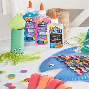 Elmer’s Glue Frosty Slime Kit | with Clear PVA Glue, Glitter Glue Pens & Magical Liquid Activator Solution | 8 Count