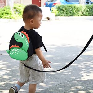 ibestby Toddler Backpack with Anti-Lost Harness Small Dinosaur Backpack Safety Leash for Boys and Girls Age 1-2 Years Old …