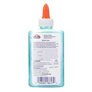 Elmer's Metallic School Glue, 5 Ounces, Teal