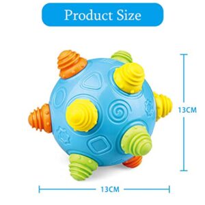 Toddlers Baby Music Shake Dancing Ball Toy, Move and Crawl Ball Toys for Kids,Bouncing Sensory Learning Ball Toys Ideal Gift for Baby Boys and Girls, Endless Fun for Children, Age:18+ Months