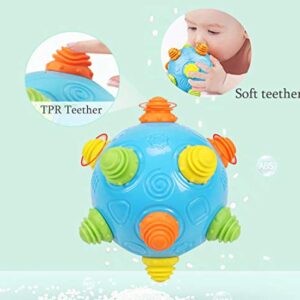 Toddlers Baby Music Shake Dancing Ball Toy, Move and Crawl Ball Toys for Kids,Bouncing Sensory Learning Ball Toys Ideal Gift for Baby Boys and Girls, Endless Fun for Children, Age:18+ Months