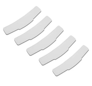 grace tab collar for clergy shirt (package of 5) white