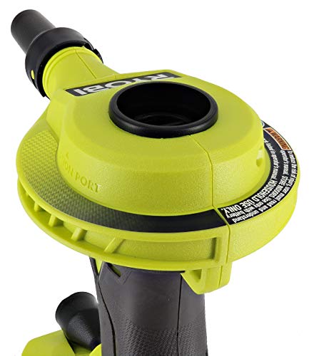 Ryobi P738 18V One+ Lithium Ion 18V One+ High Volume Power Inflator / Battery Powered Deflator for Mattresses and Recreational Inflatables (Renewed)