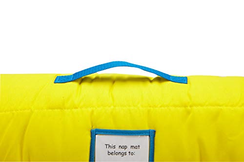 Baby Shark Toddler Nap-Mat - Includes Pillow and Fleece Blanket – Great for Boys and Girls Napping at Daycare, Preschool, Or Kindergarten - Fits Sleeping Toddlers and Young Children